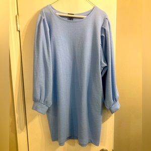 Scoop Light Blue Shift Dress